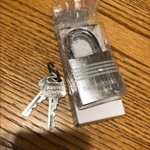 New Rare Thom Browne Lock and Keys Limited Edition